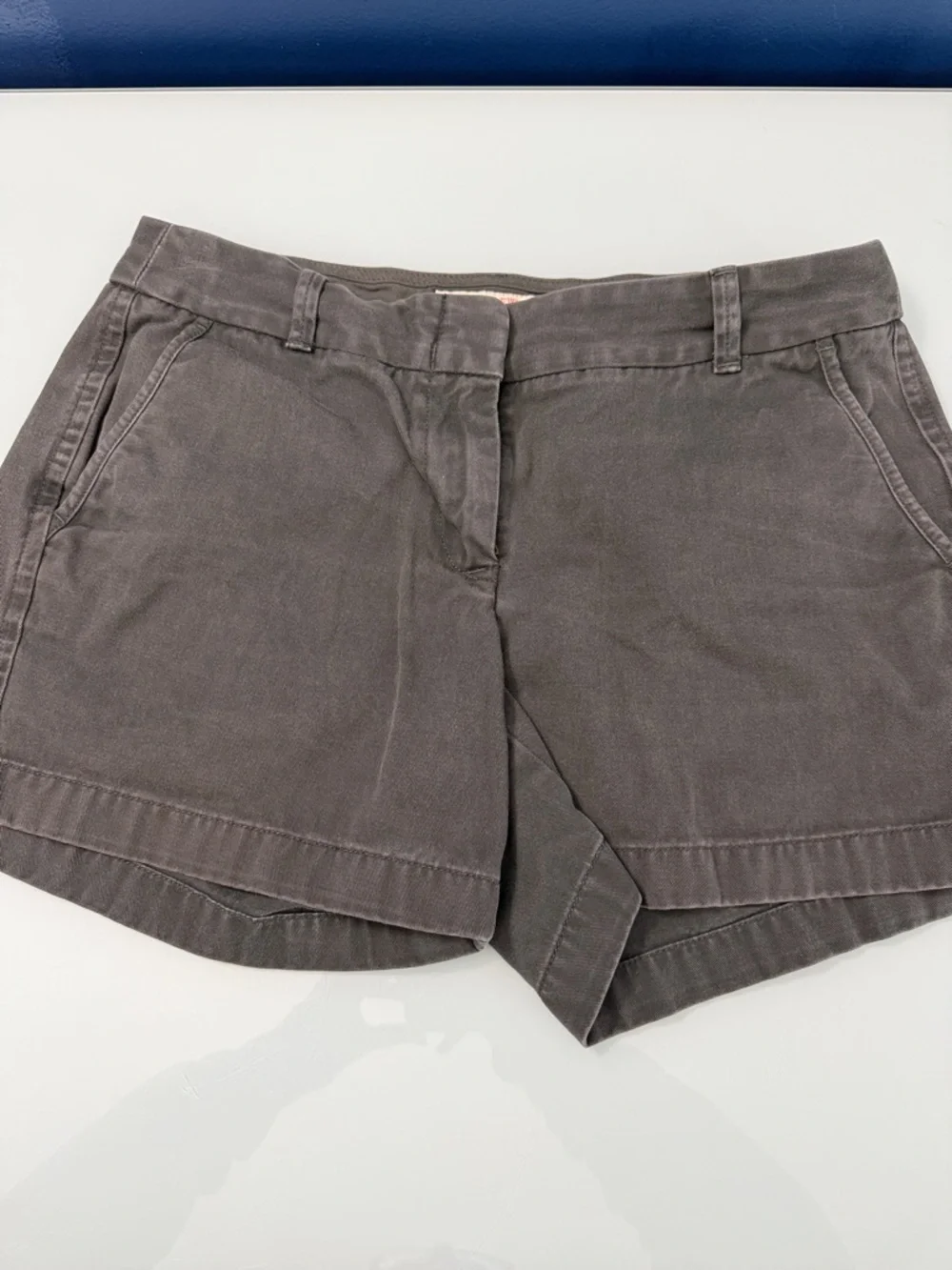 J. Crew Gray Chino Shorts
